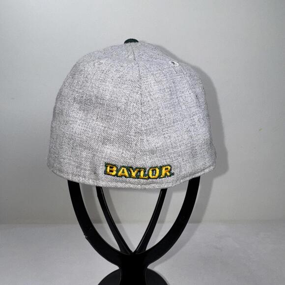 New Era 39Thirty Baylor Bears Flex Fit Youth Hat - Picture 3 of 6